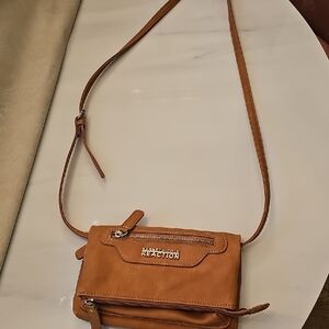Kenneth Cole Reaction Tan Crossbody Bag